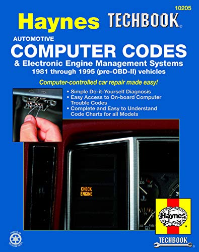 Book Cover The Haynes computer codes & electronic engine management systems