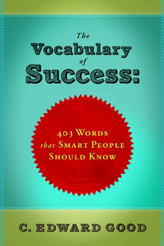 Book Cover Vocabulary of Success:413 Words That Smart People Should Know