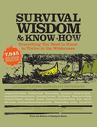 Book Cover Survival Wisdom & Know How: Everything You Need to Know to Subsist in the Wilderness
