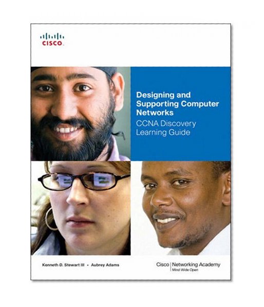 Book Cover Designing and Supporting Computer Networks, CCNA Discovery Learning Guide