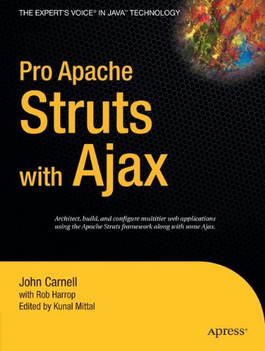Book Cover Pro Apache Struts with Ajax (Expert's Voice in Java)