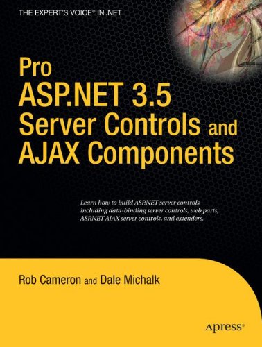 Book Cover Pro ASP.NET 3.5 Server Controls and AJAX Components
