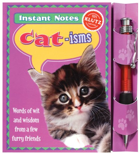 Book Cover Instant Notes: Cat-Isms (Instant Notes (Klutz))