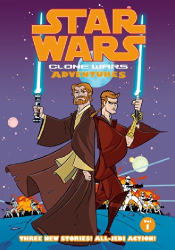 Book Cover Clone Wars Adventures, Vol. 1 (Star Wars)