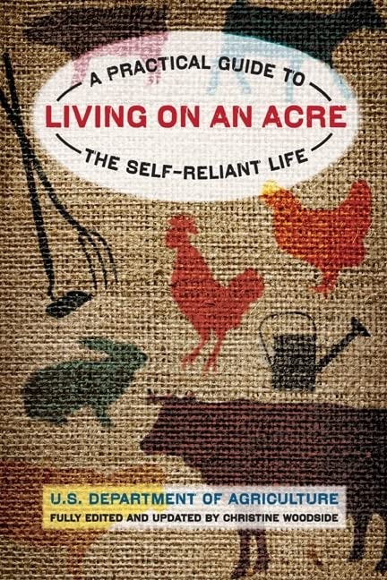 Book Cover Living on an Acre: A Practical Guide To The Self-Reliant Life
