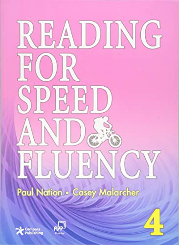 Book Cover Reading for Speed and Fluency 4 (Intermediate Level; Target 250 Words per Minute; Answer Key & Speed Chart Included)