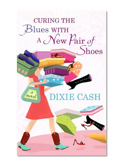 Book Cover Curing the Blues With a New Pair of Shoe (Center Point Premier Fiction (Largeprint))