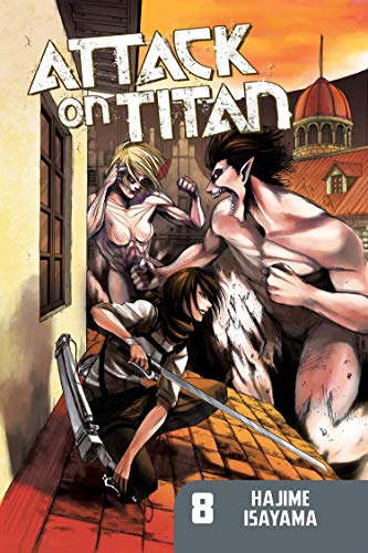 Book Cover Attack on Titan 8
