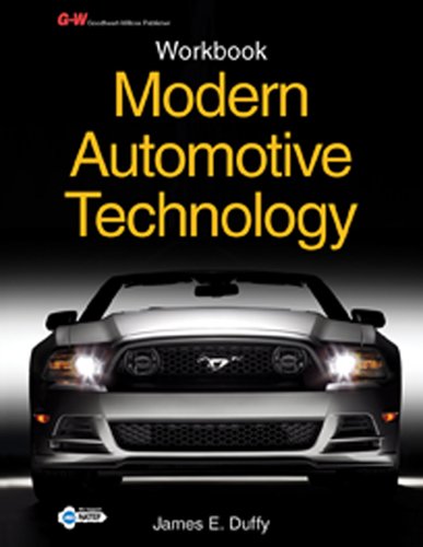 Book Cover Modern Automotive Technology Workbook