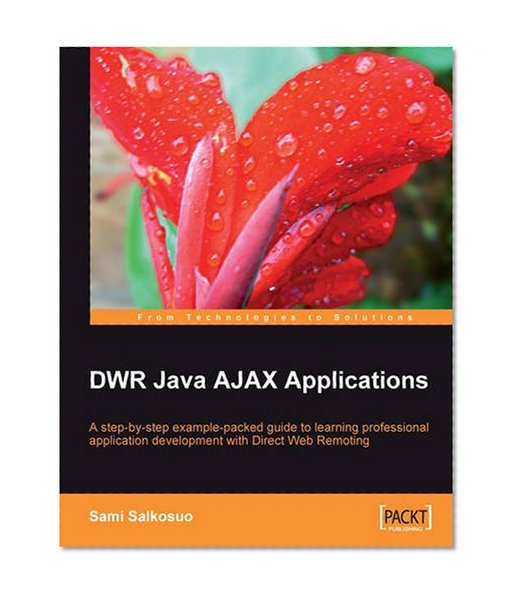 Book Cover DWR Java AJAX Applications