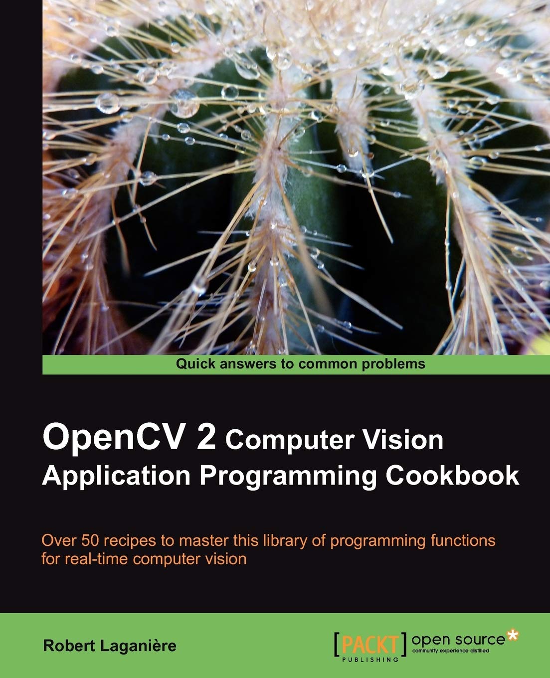 Book Cover OpenCV 2 Computer Vision Application Programming Cookbook