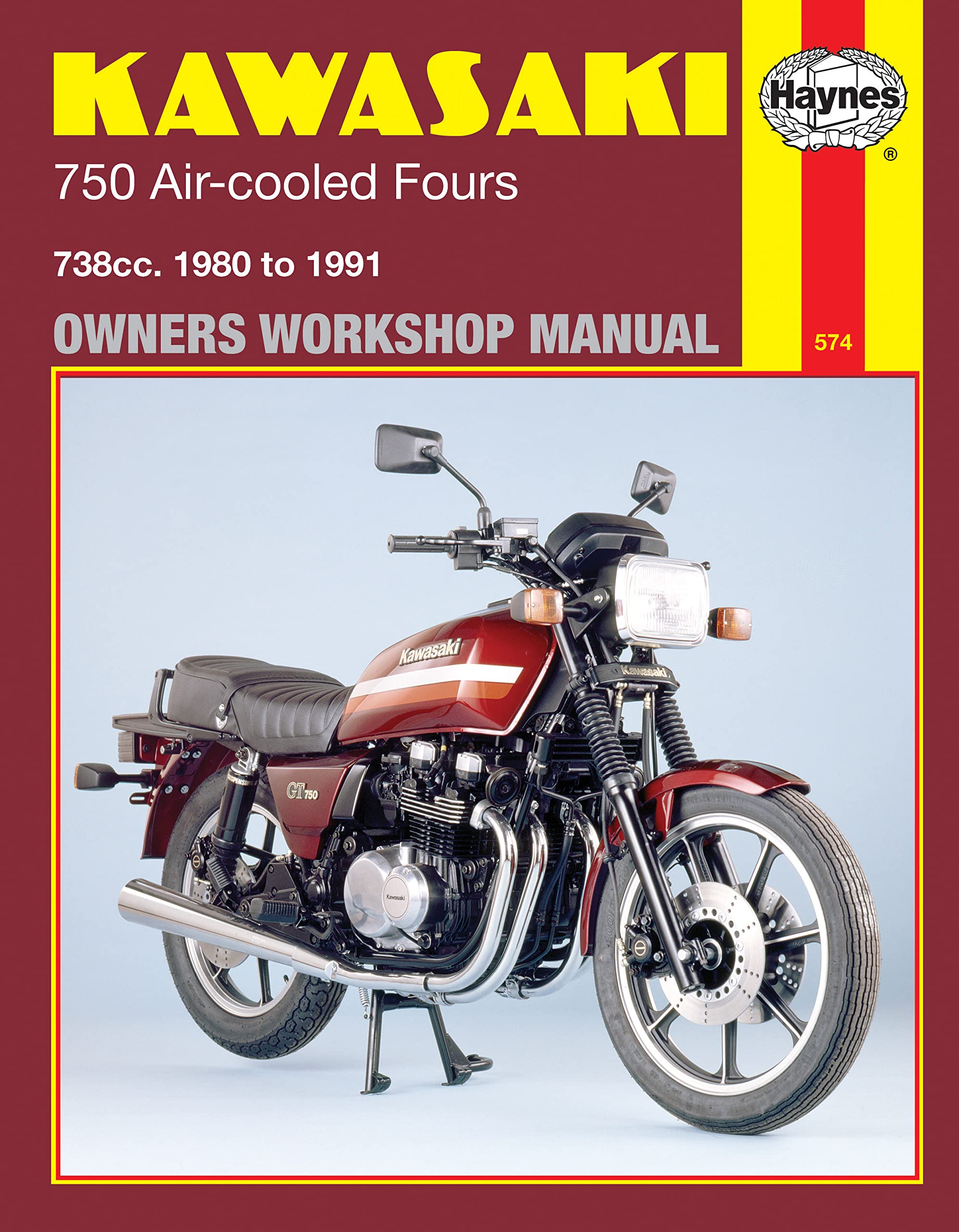 Book Cover Kawasaki 750 Air-Cooled Fours, 1980-1991 (Owners Workshop Manual)