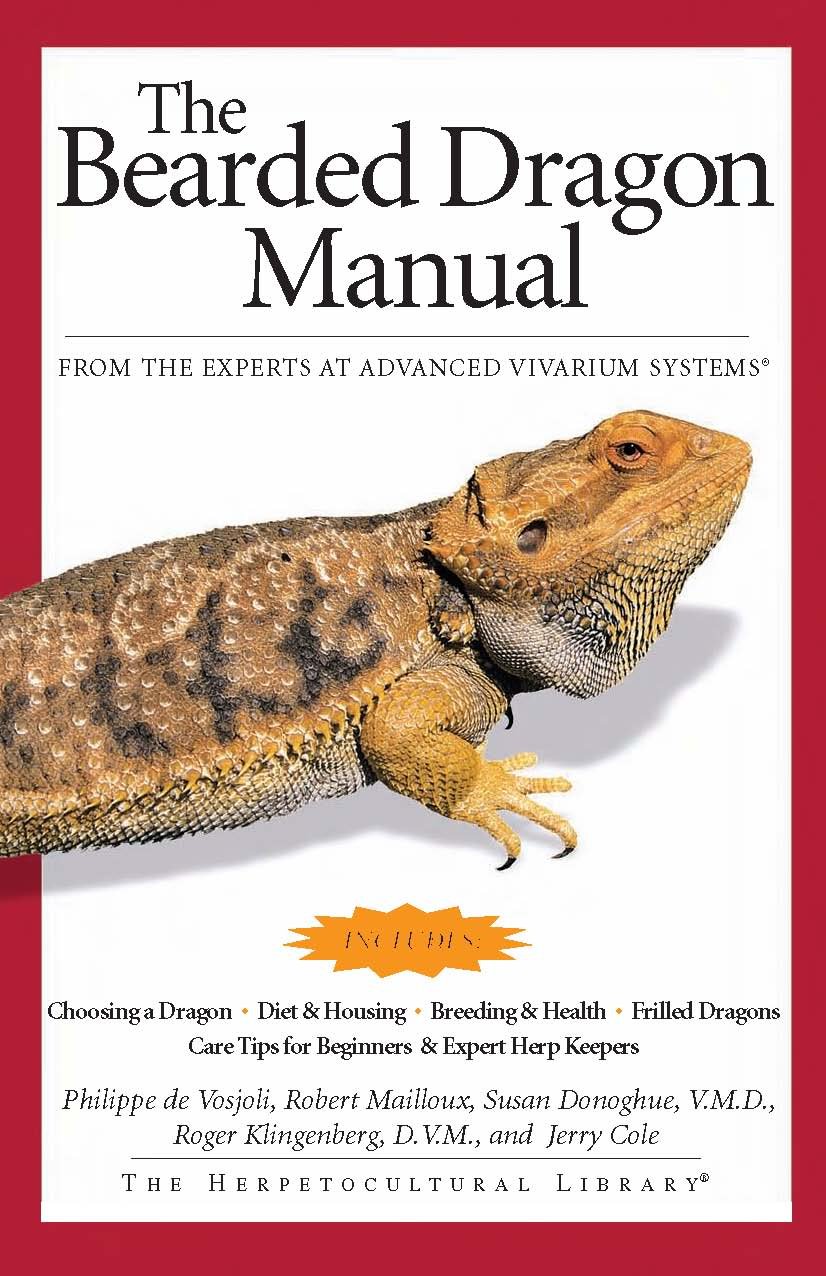 Book Cover The Bearded Dragon Manual (Advanced Vivarium Systems)