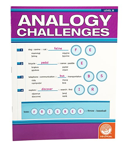 Book Cover MindWare Analogy Challenges: Level B