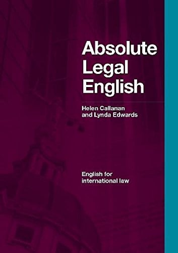 Book Cover DBE:ABSOLUTE LEGAL ENGLISH BK& CD