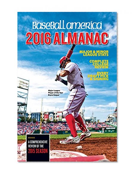 Book Cover Baseball America 2016 Almanac: Comprehensive Review of the 2015 Season (Baseball America's Almanac)