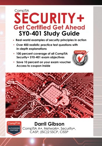 Book Cover CompTIA Security+: Get Certified Get Ahead: SY0-401 Study Guide