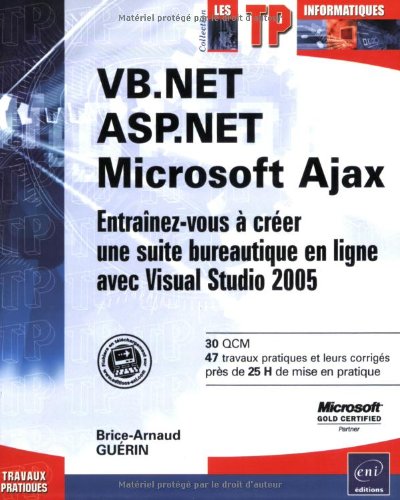Book Cover VB.NET ASP.NET Microsoft Ajax (French Edition)