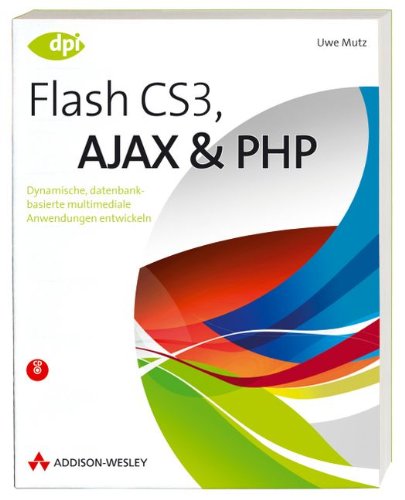 Book Cover Flash CS3, AJAX und PHP