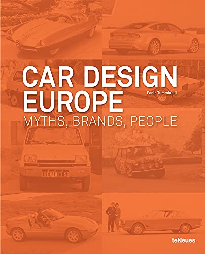 Book Cover Car Design Europe: Myths, Brands, People (English, German and French Edition)