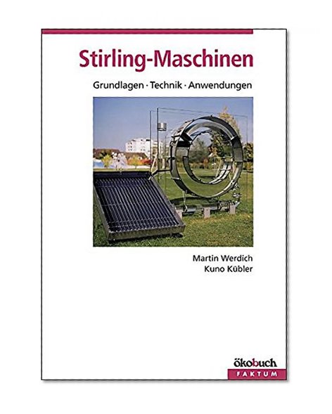 Book Cover Stirling - Maschinen