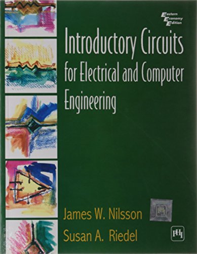 Book Cover Introductory Circuits for Electrical & Computer Engineering - Manual (02) by Nilsson, James W - Riedel, Susan A [Paperback (2001)]
