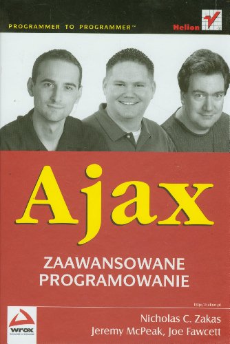 Book Cover AJAX ZAAWANSOWANE PROGRAMOWAINE
