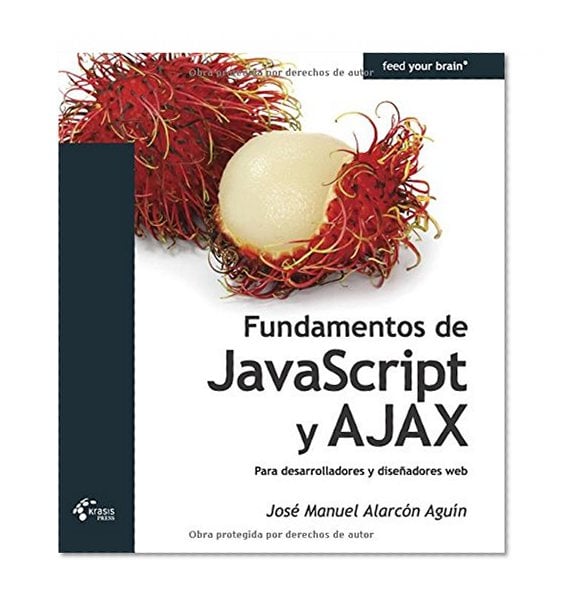 Book Cover Fundamentos de JavaScript y AJAX - Para desarrolladores y diseÃ±adores web (Spanish Edition)