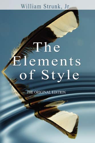 Book Cover The Elements of Style (Original Edition)