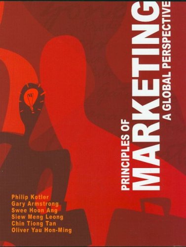Book Cover Principles of Marketing: A Global Perspective