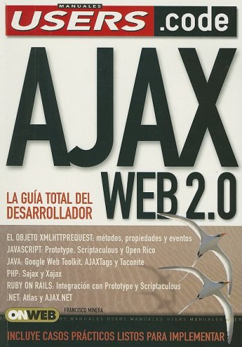 Book Cover Ajax Web 2.0: Espanol, Manual Users, Manuales Users (Spanish Edition)