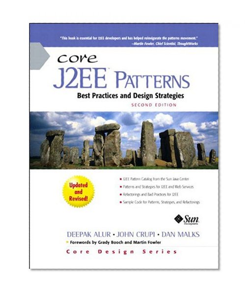 Book Cover Core J2EE Patterns: Best Practices and Design Strategies (2nd Edition) (Sun Core Series)