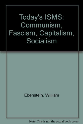 Book Cover Today's ISMS: Communism, Fascism, Capitalism, Socialism