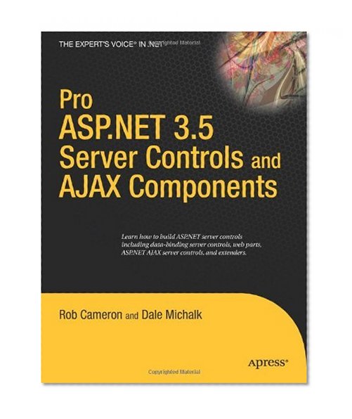 Book Cover Pro ASP.NET 3.5 Server Controls and AJAX Components