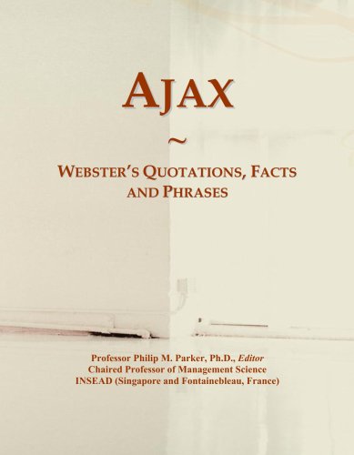 Book Cover Ajax: Webster's Quotations, Facts and Phrases