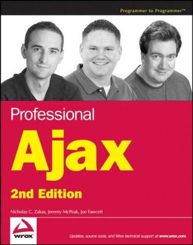 Book Cover Professional Ajax, 2nd Edition (Programmer to Programmer)