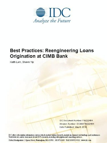 Book Cover Best Practices: Reengineering Loans Origination at CIMB Bank