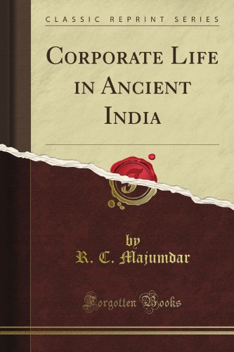 Book Cover Corporate Life in Ancient India (Classic Reprint)