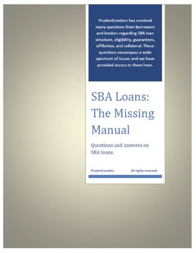 Book Cover SBA Loans: The Missing Manual