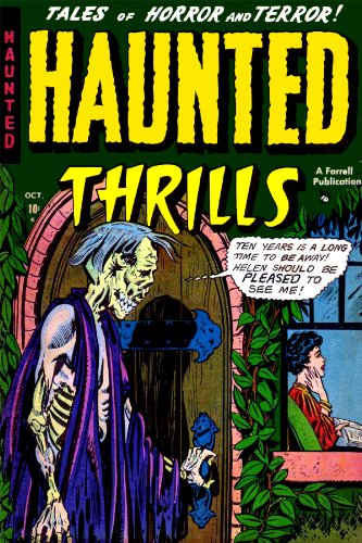 Book Cover Haunted Thrills, Number 3, Nightmare Mansion