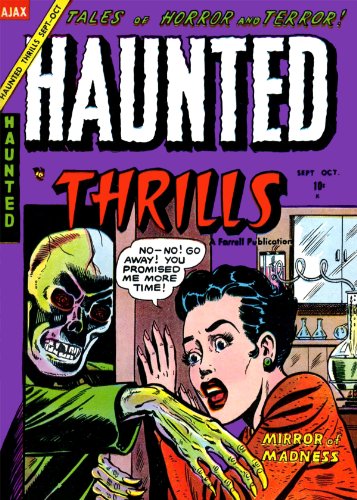 Book Cover Haunted Thrills, Number 17, Mirror of Madness