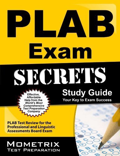 Book Cover PLAB Exam Secrets Study Guide: PLAB Test Review for the Professional and Linguistic Assessments Board Exam 1 Stg Edition by PLAB Exam Secrets Test Prep Team (2013) Paperback