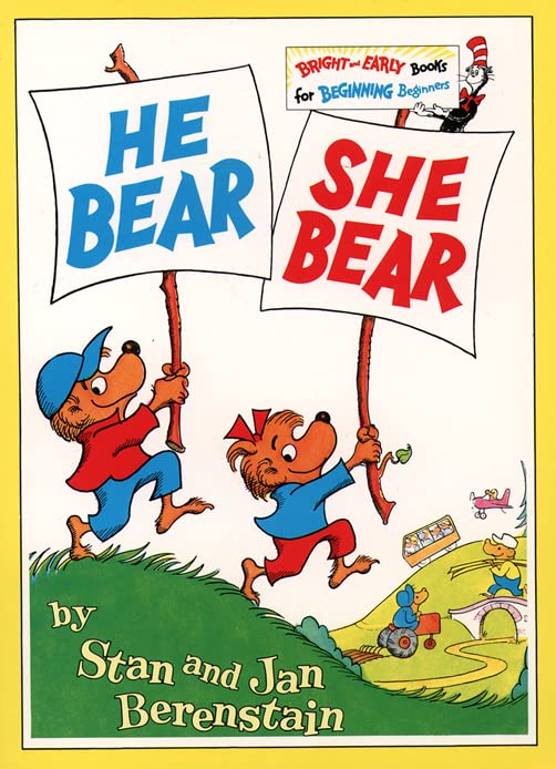 Book Cover He Bear, She Bear