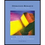 Book Cover Operations Research : Applications and Algorithms - Textbook Only