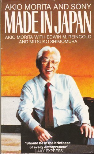 Book Cover Made in Japan : Akio Morita and Sony