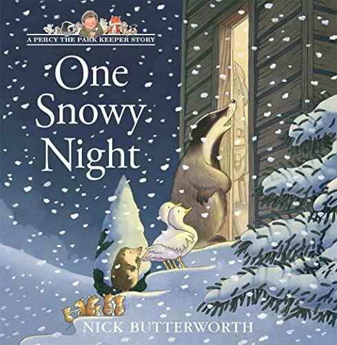 Book Cover One Snowy Night (Percy the Park Keeper)