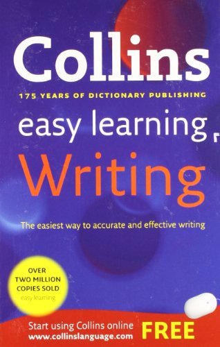 Book Cover Collins Easy Learning Writing