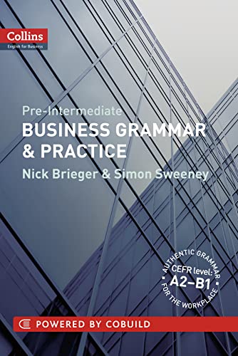 Book Cover Pre-Intermediate Business Grammar & Practice (Collins English for Business)