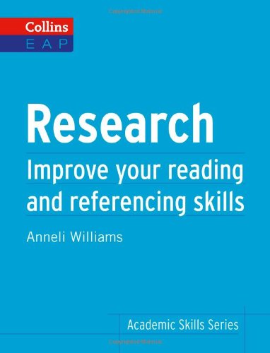 Book Cover Research: Improve Your Reading and Referencing Skills (Collins English for Academic Purposes)