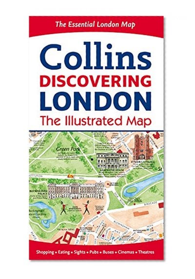 Book Cover Collins Discovering London: The Illustrated Map